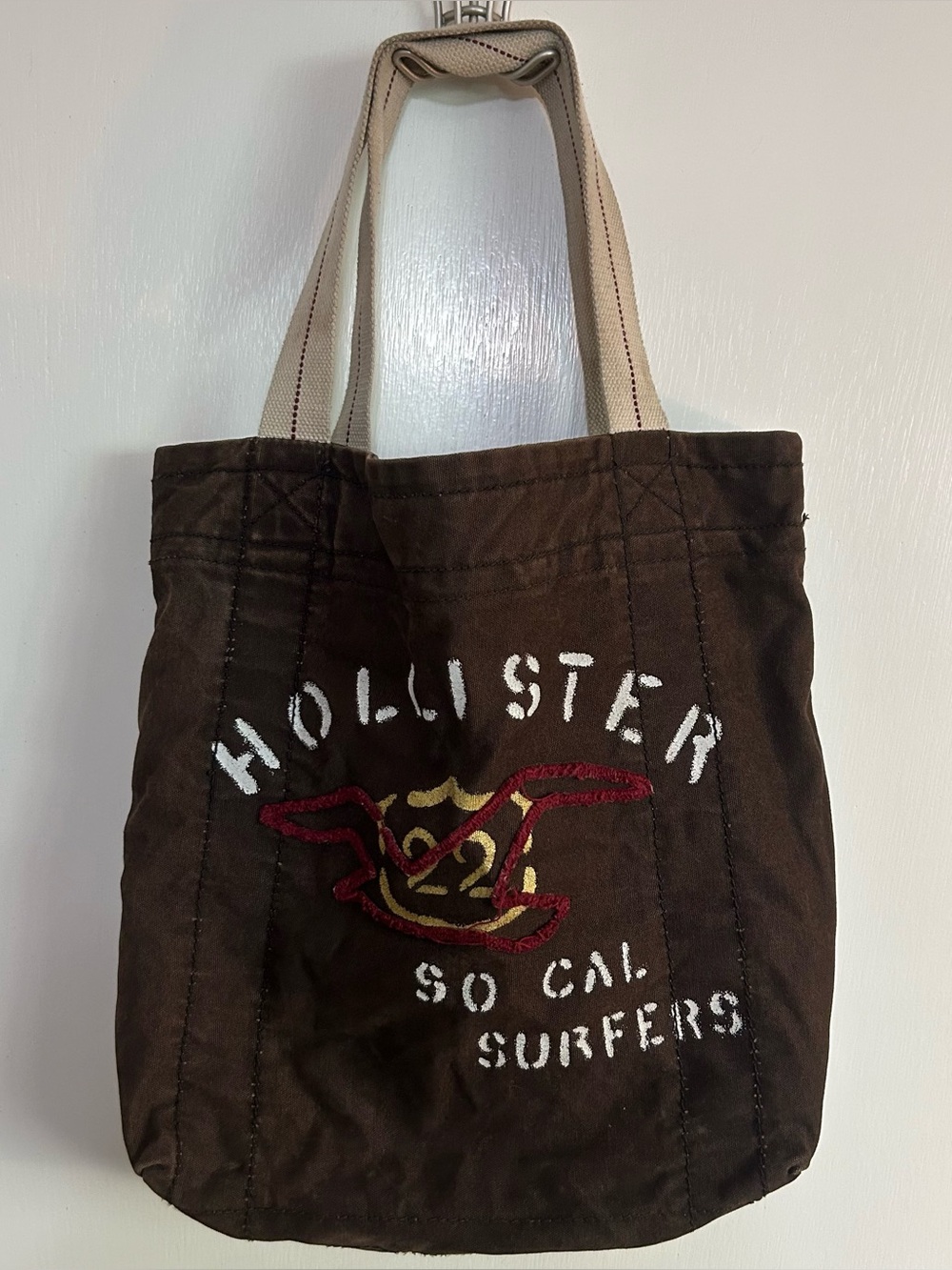 Vintage 2000’s Hollister Co Brown Tote Bag